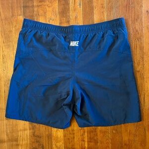 Vintage Nike Blue White Athletic Workout Athleisure Shorts L